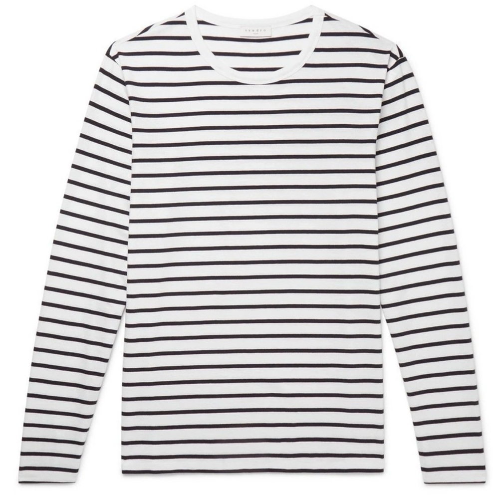 Men's Striped Long Sleeve Shirt
